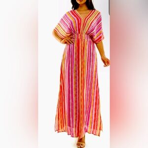 Dolman sleeve Mock maxi dress